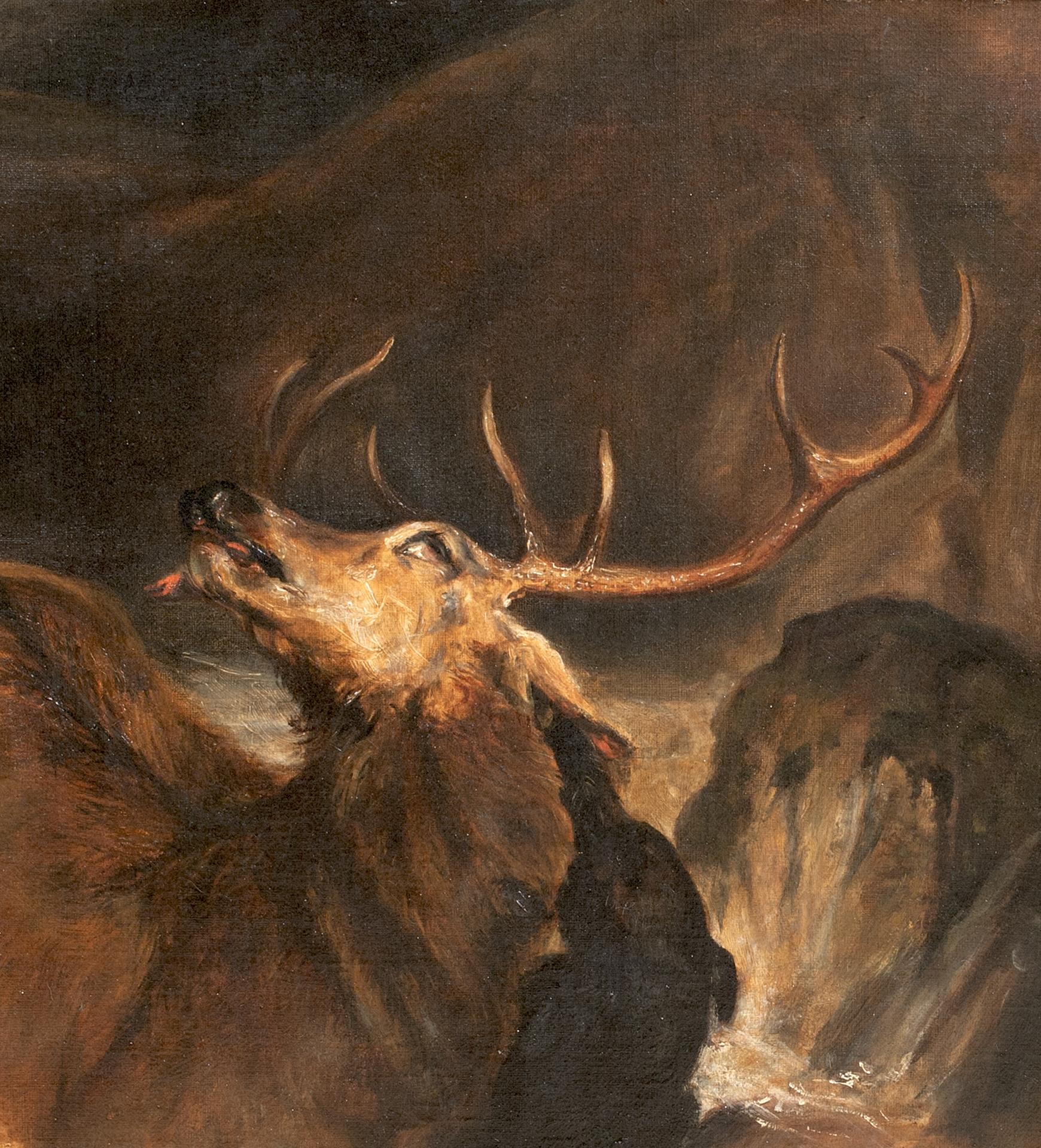 Stag Hunting Scene, 19th Century  after Sir Edwin Henry Landseer (1802-1873) 3