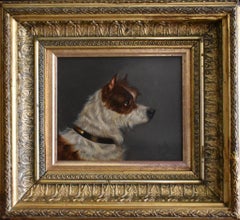 Fritz" ; et Un ami (deux terriers)
