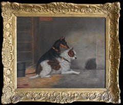 L'embuscade (Fritz et un Manchester terrier)