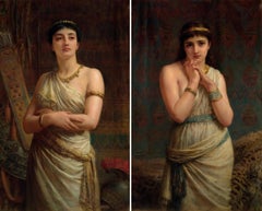 Merab and Michal by Edwin Longsden Long