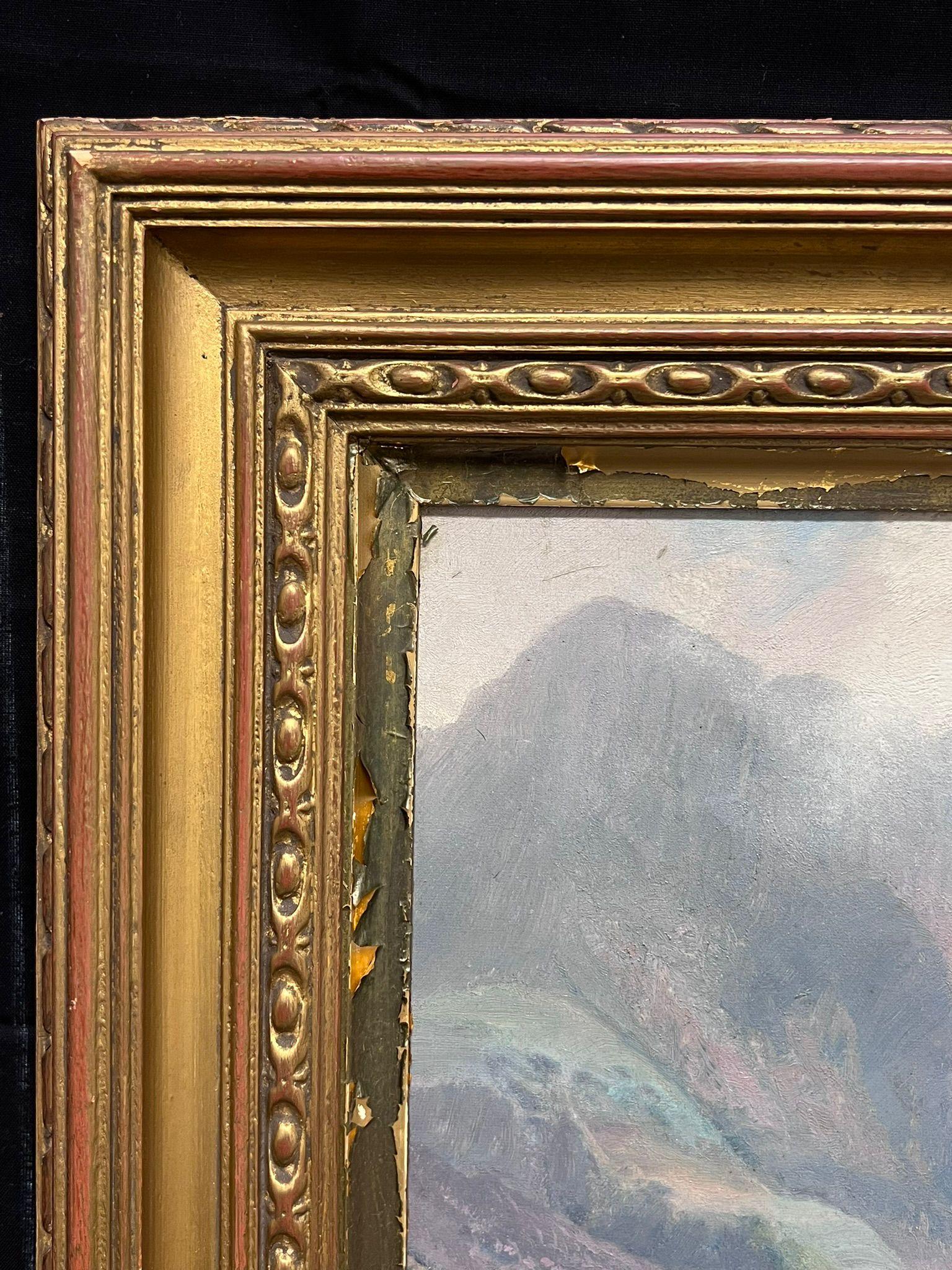 Il passo di Llanberris, nel Galles del Nord
di Edwin Longstaffe (Regno Unito, fine XIX secolo)
Dipinto a olio su tela, incorniciato
Incorniciato: 24 x 18 pollici
Tela: 18 x 12 pollici
iscritto al verso
Condizioni: molto buone
Provenienza: Collezione