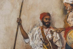 Edwin Lord Weeks (American, 1849-1903) "A Cup Of Coffee" An Orientalist Painting