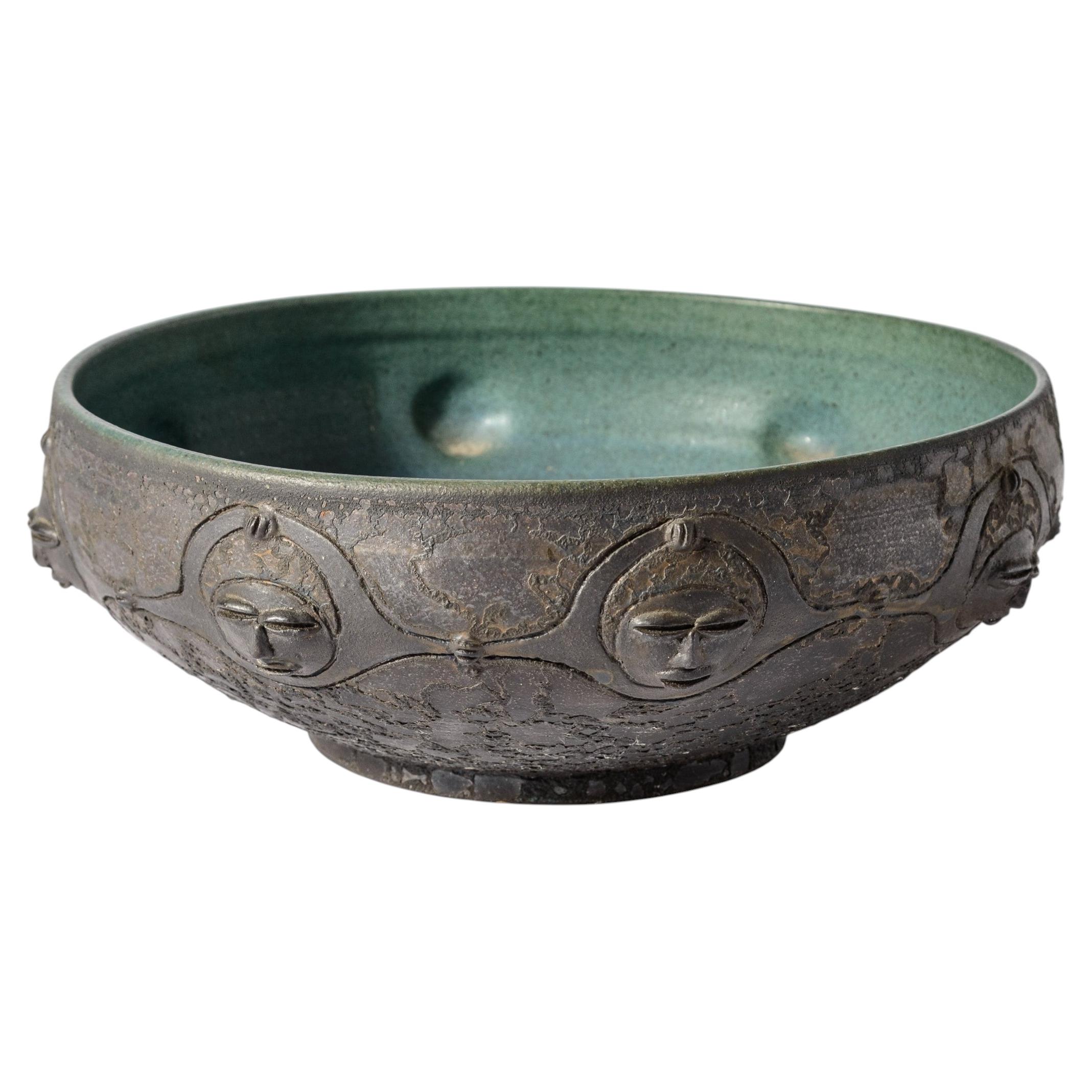 Edwin & Mary Scheier Bowl For Sale