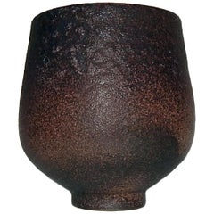 Edwin & Mary Scheier Brown Studio Ceramic Vase