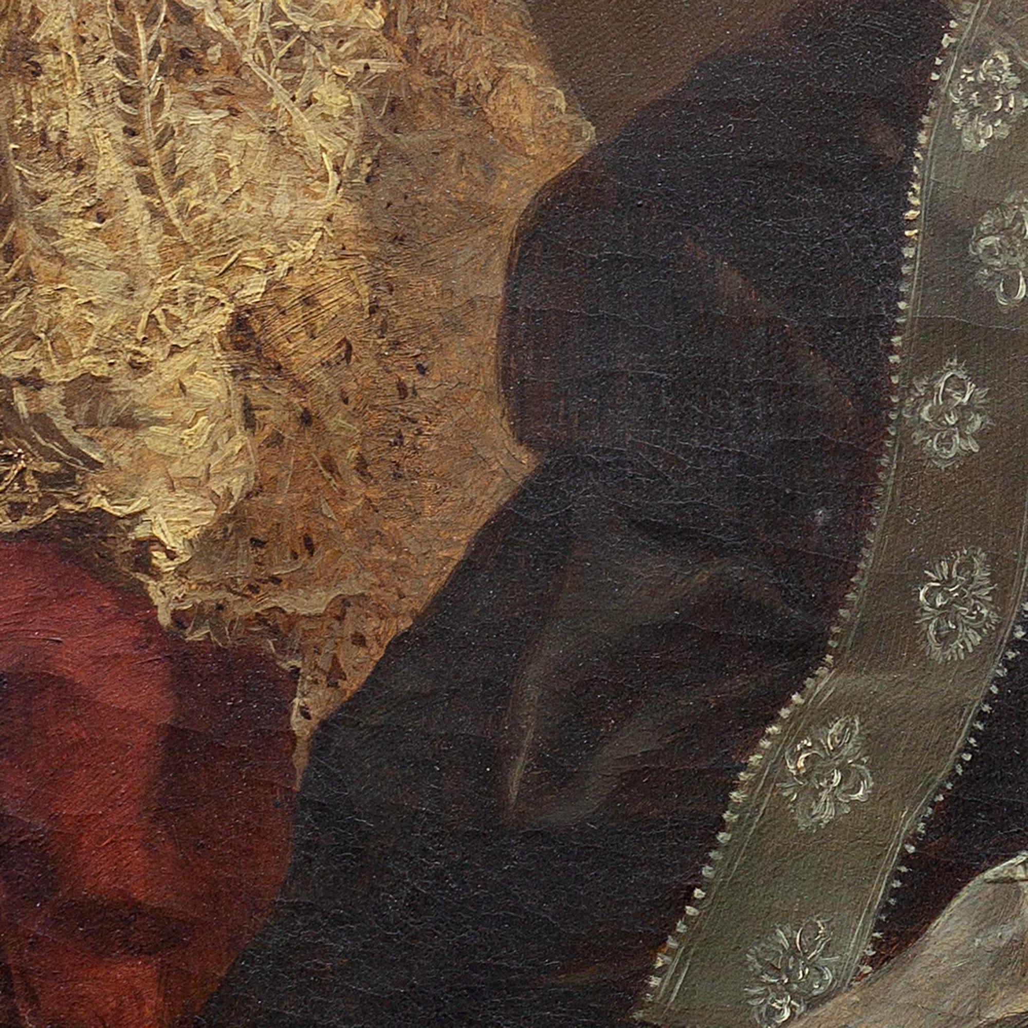 Edwin Williams, Portrait Of Mary Anne Boyce, Oil Painting 4