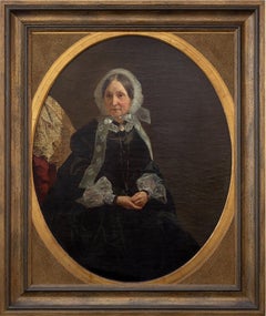 Edwin Williams, Portrait Of Mary Anne Boyce, Oil Painting