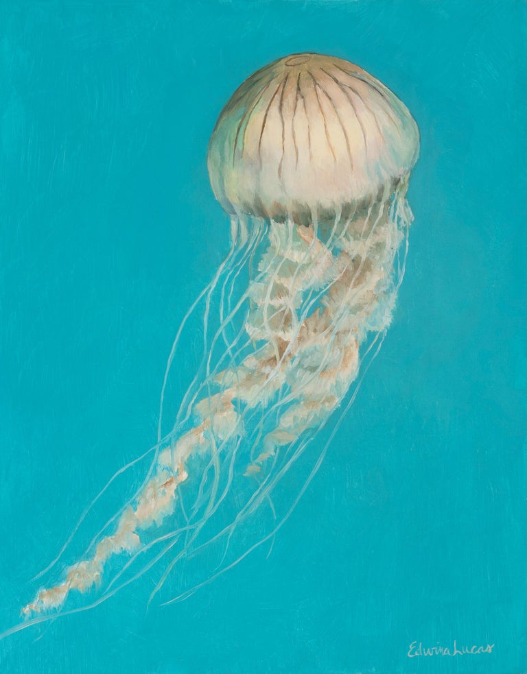 Edwina Lucas Animal Painting - Jellyfish