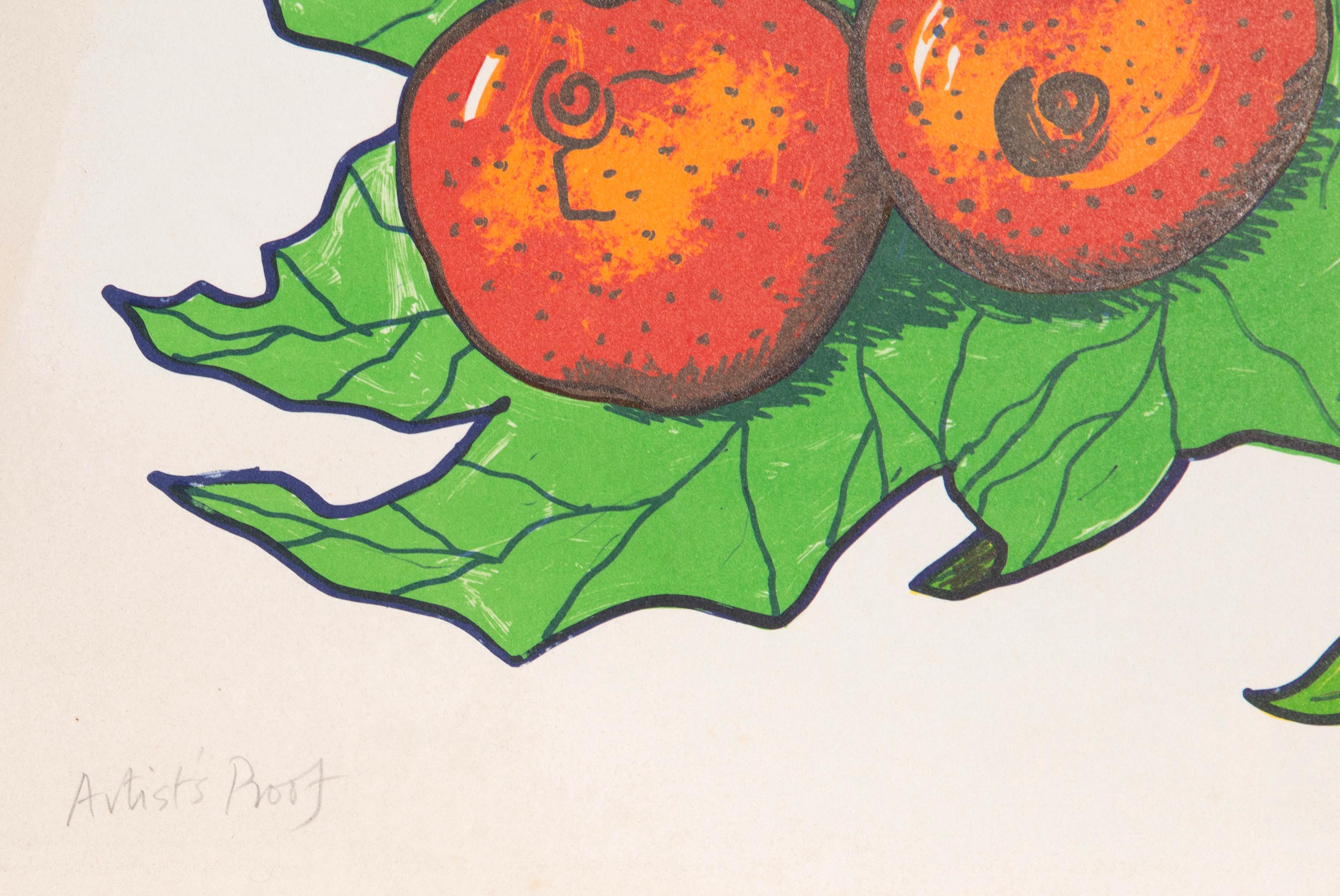 Fruit, Pop Art Lithograph by Edwina Sandys For Sale 2