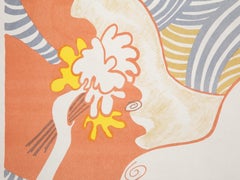 Peace, Pop Art Akt Lithographie von Edwina Sandys