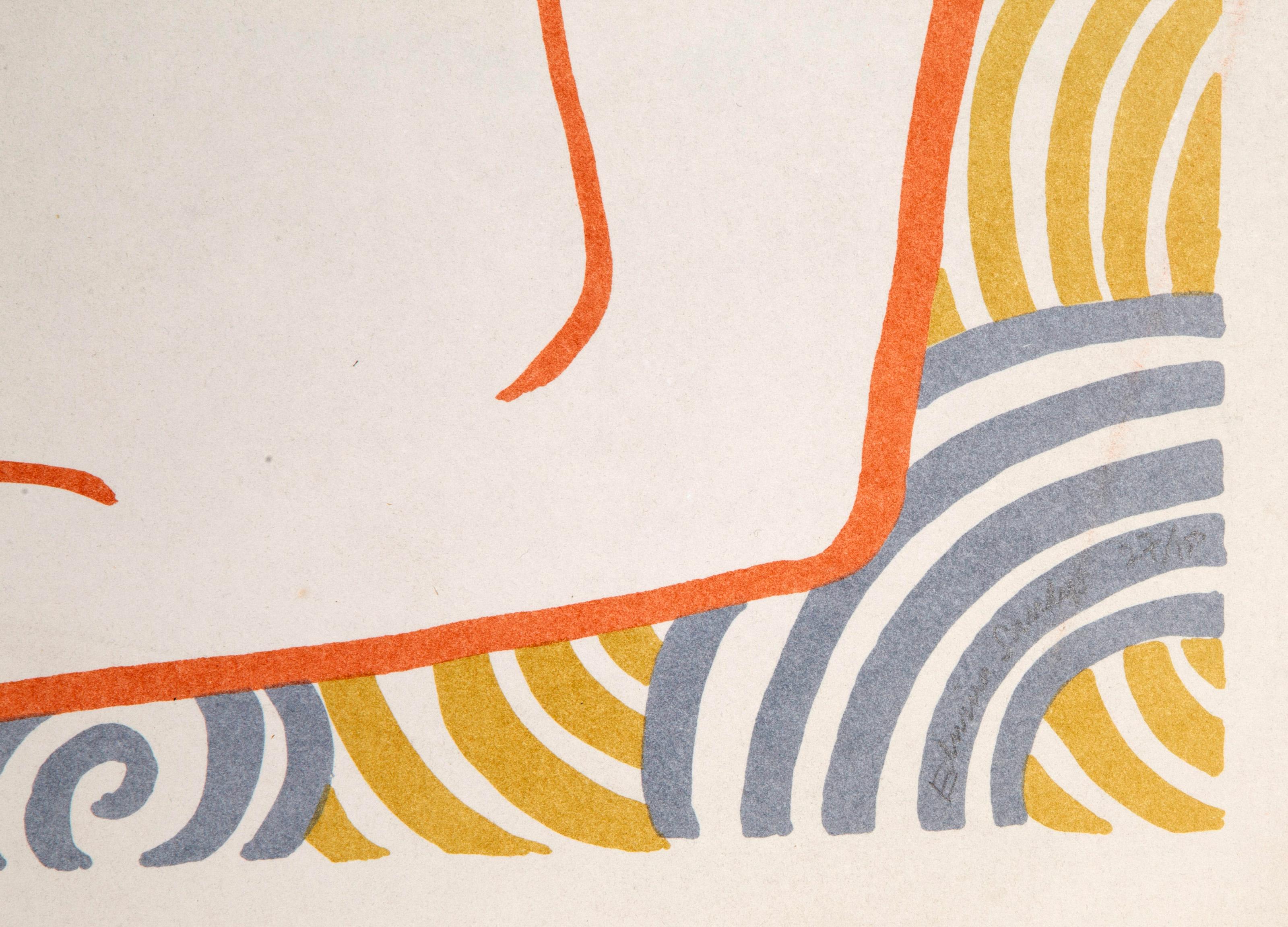 Pace, litografia pop art di Edwina Sandys in vendita 2