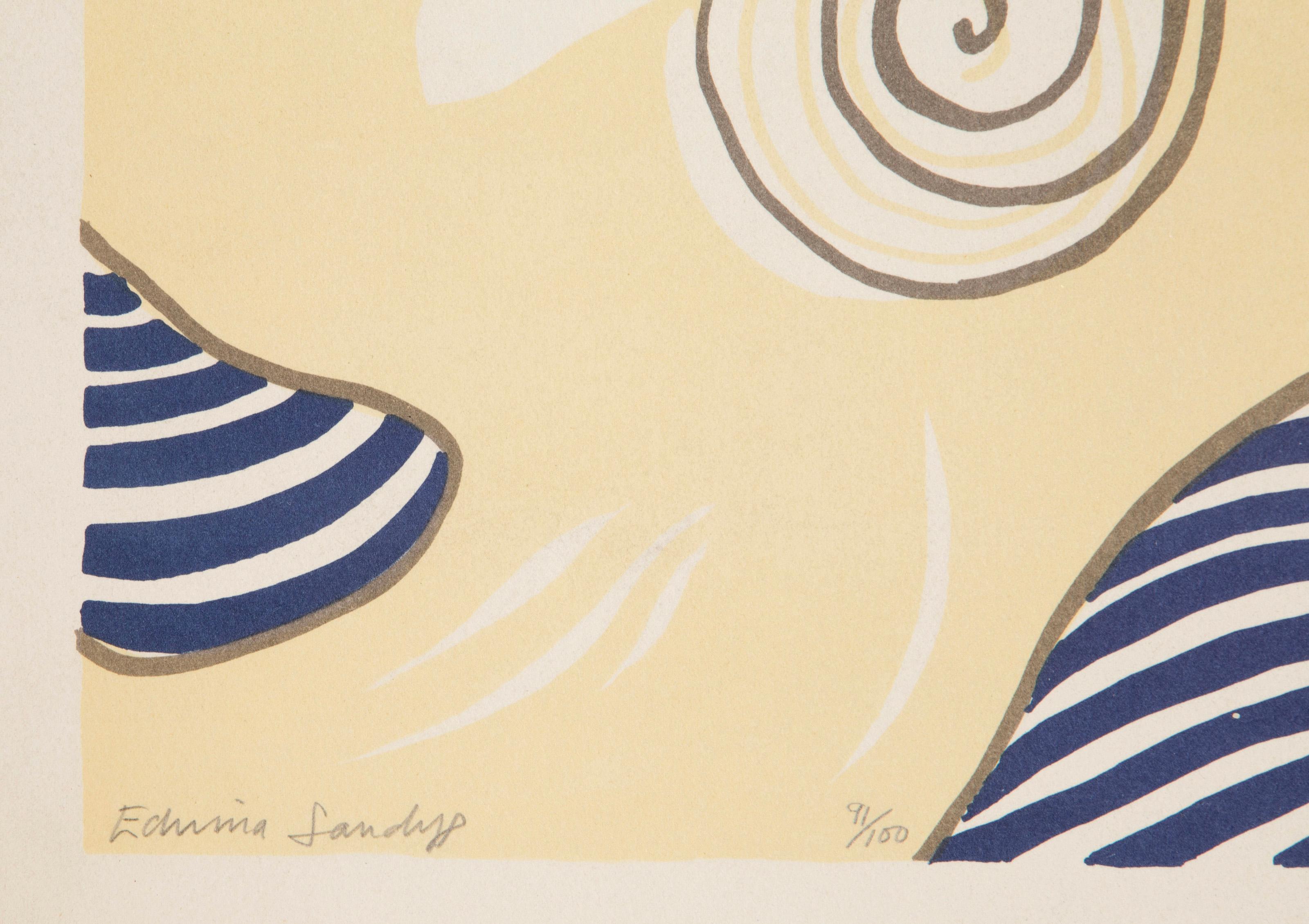 Conchiglie di mare, litografia pop art di Edwina Sandys in vendita 1