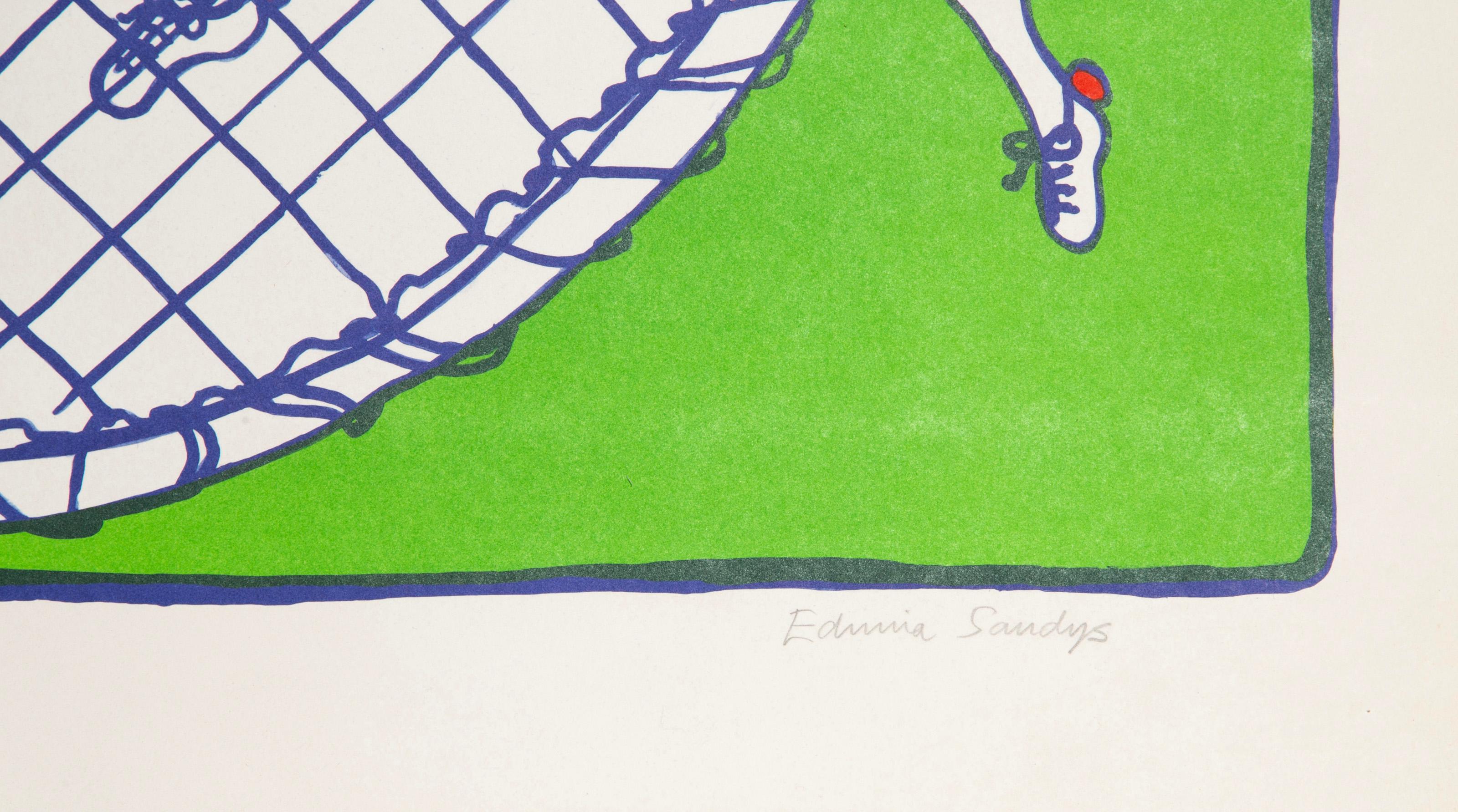 Tenis, Litografía Pop Art de Edwina Sandys en venta 2
