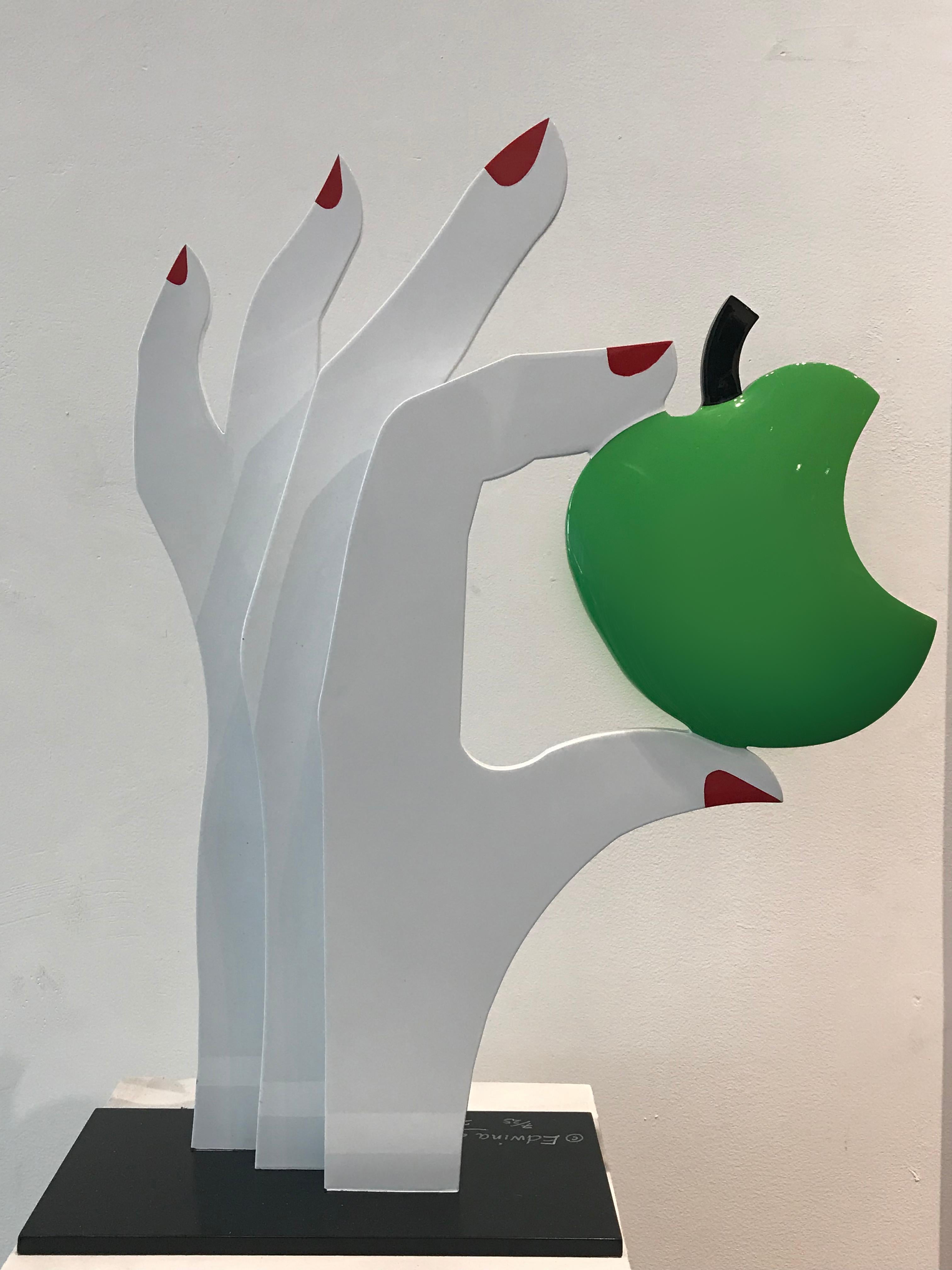 Eve's Apple - Sculpture by Edwina Sandys