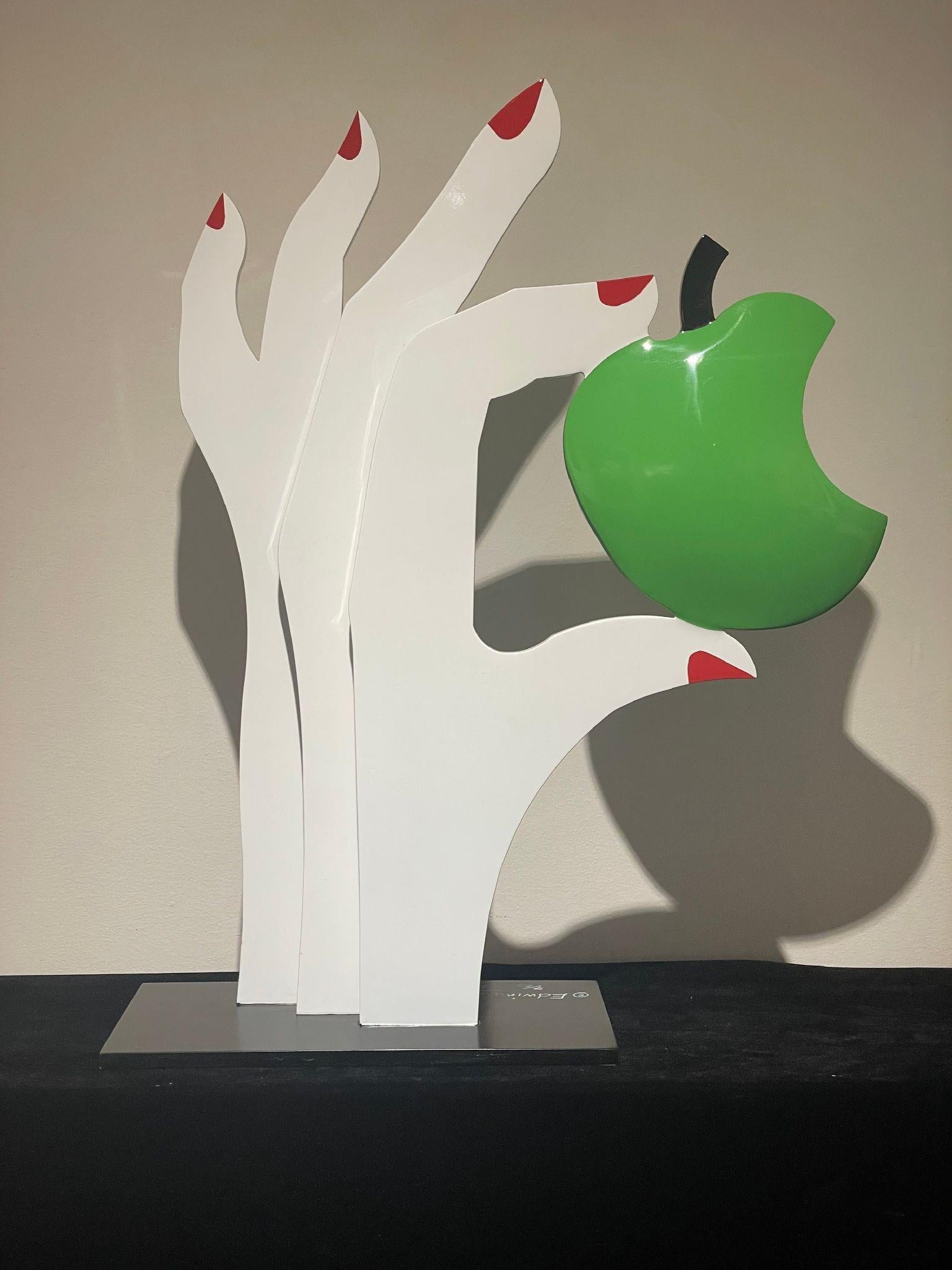 Eve's Apple - Sculpture by Edwina Sandys