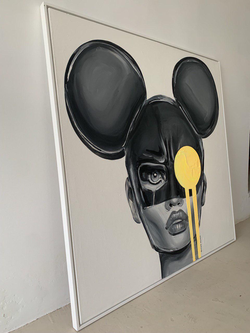 Mickey Inspiration - Painting by Edyta Grzyb