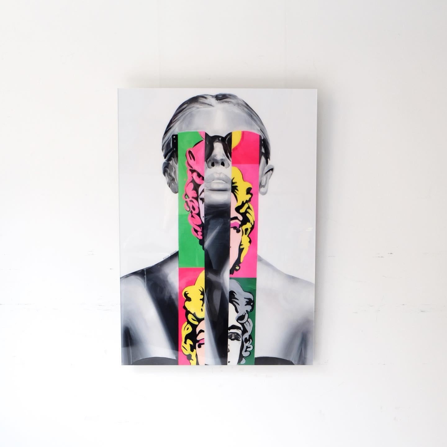 „PLACEBO MARILYN MONROE“ Plexiglasdruck 39' x 28' in Auflage von 50 Stück von Edyta Grzyb im Angebot 9