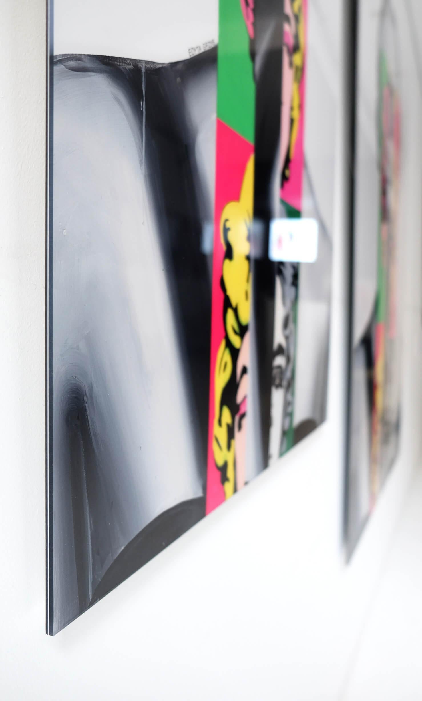 „PLACEBO MARILYN MONROE“ Plexiglasdruck 39' x 28' in Auflage von 50 Stück von Edyta Grzyb im Angebot 2