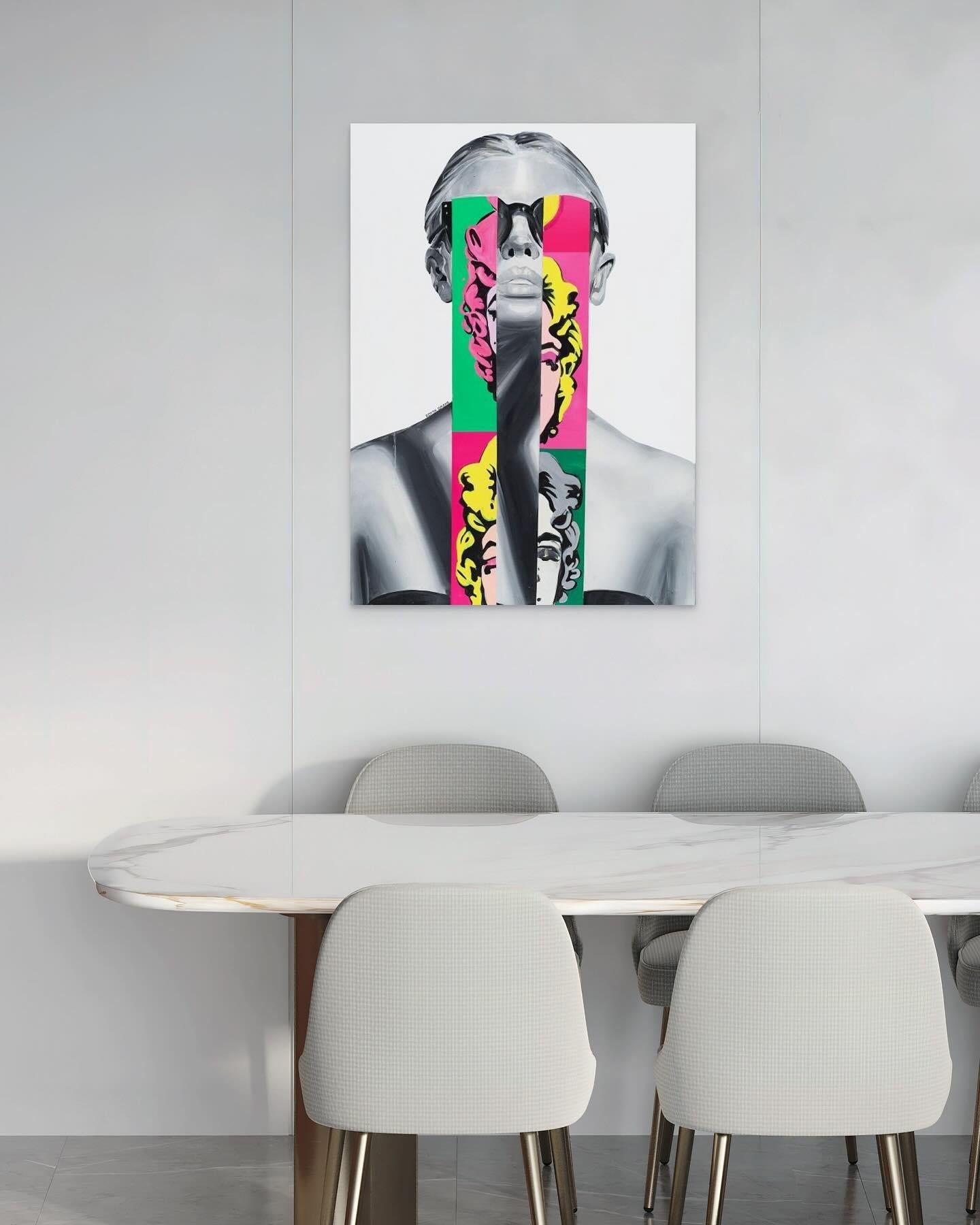 „PLACEBO MARILYN MONROE“ Plexiglasdruck 39' x 28' in Auflage von 50 Stück von Edyta Grzyb im Angebot 6