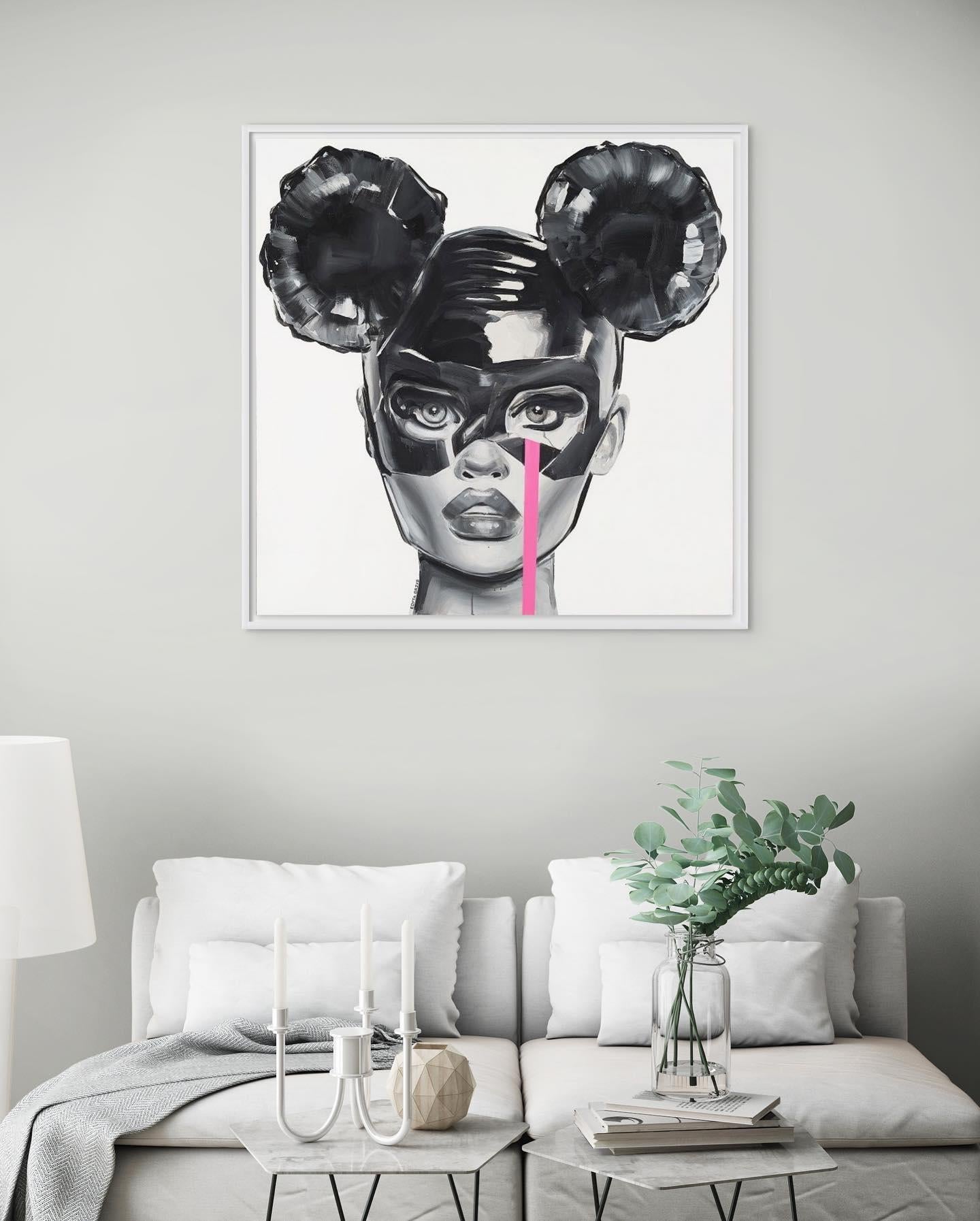 «VINYL MICKEY MOUSE » Impression en plexiglas 59,7 cm x 59,7 cm Ed. 1/50 par Edyta Grzyb 8