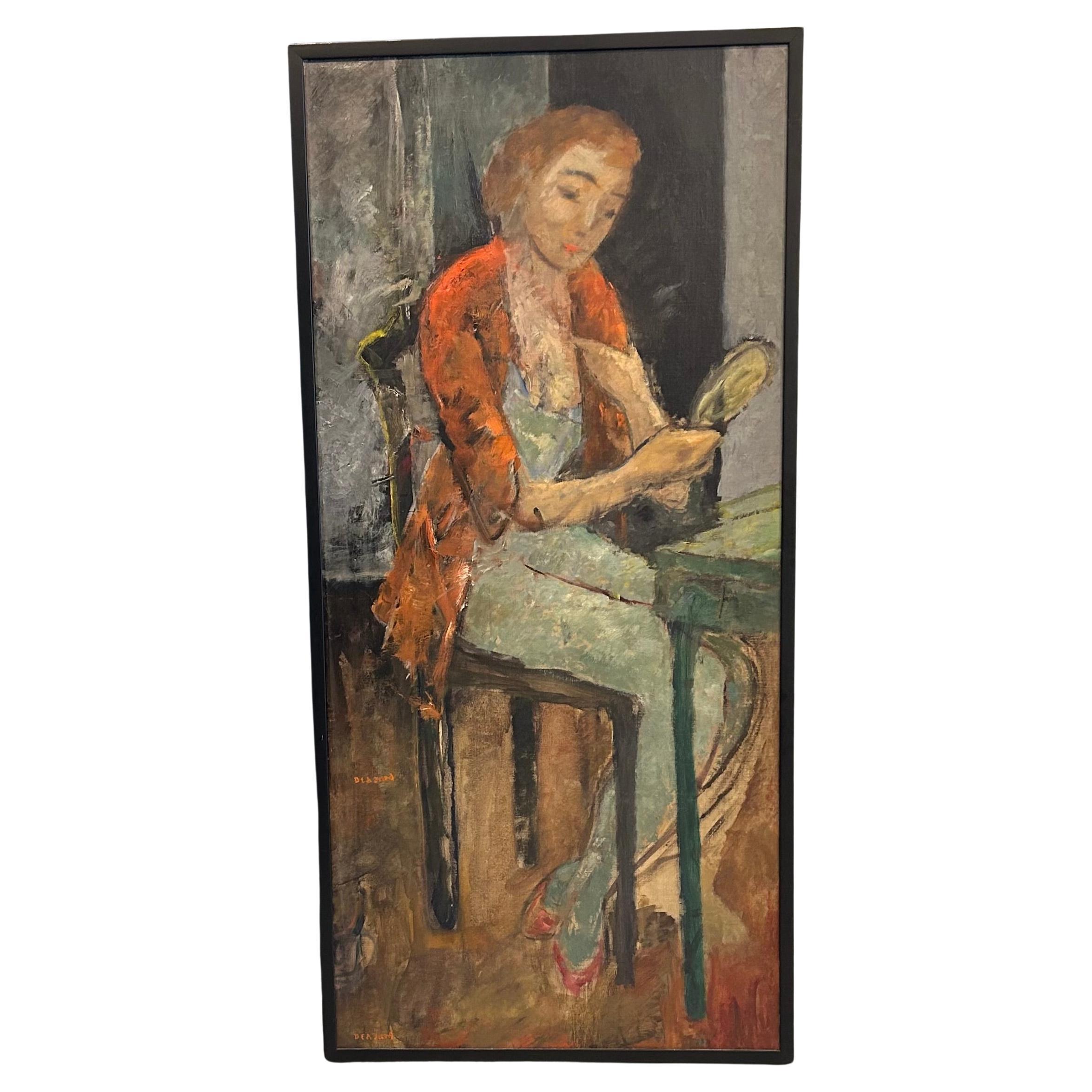 Edzard Dietz oil on canvas