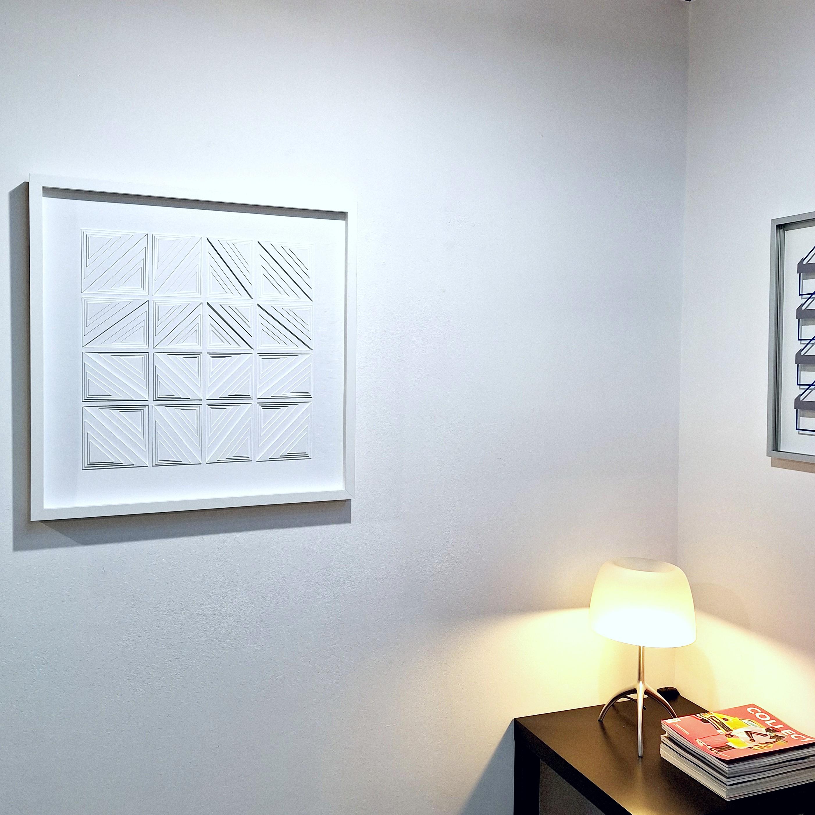 BB30102 - dipinto astratto moderno contemporaneo in rilievo - Painting di Eef de Graaf