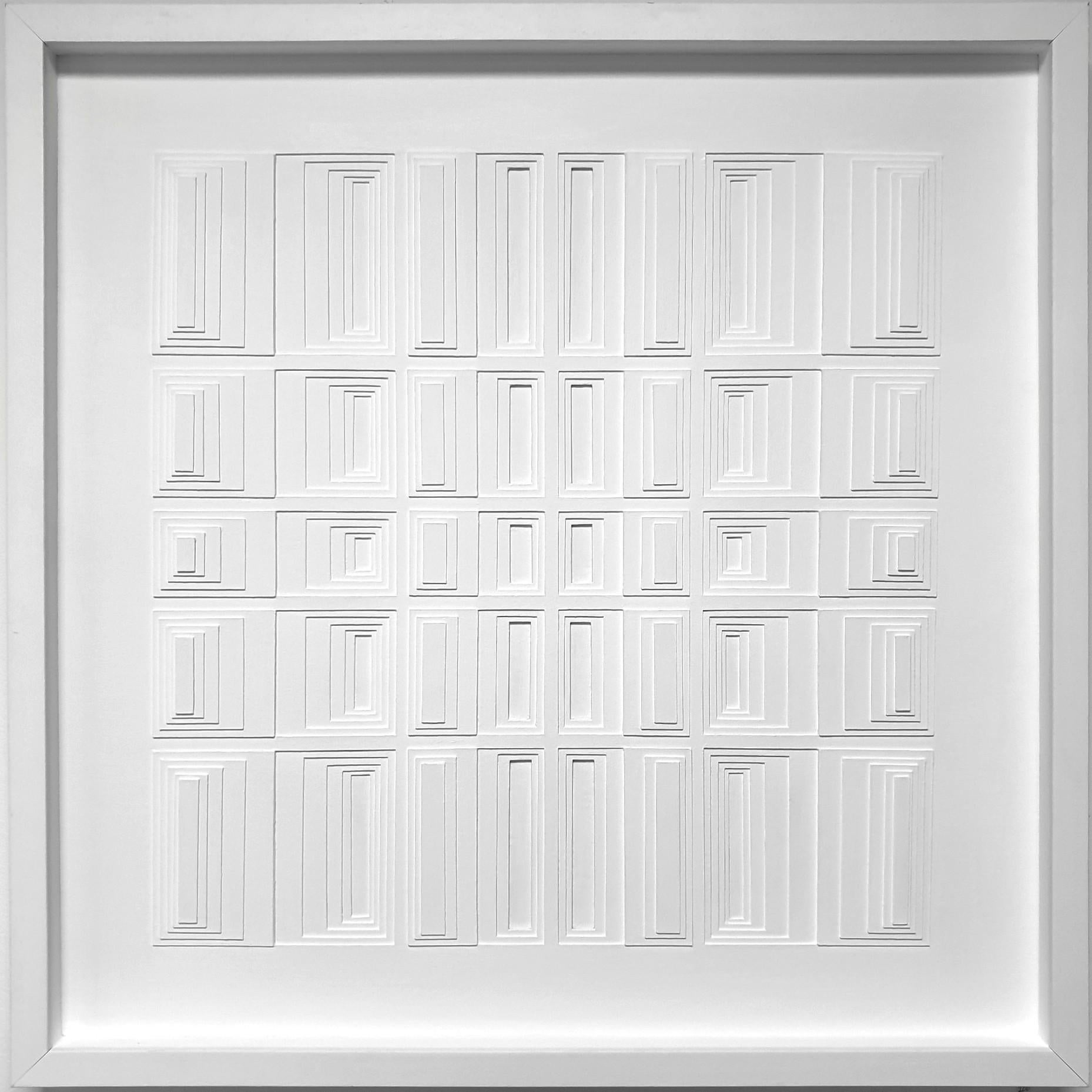 BB41222 - Contemporary modern abstrakte Malerei Relief