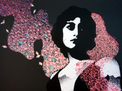 CONjuRING Limitierte Auflage Street Pop Art Graffiti aufstrebender britischer Künstler