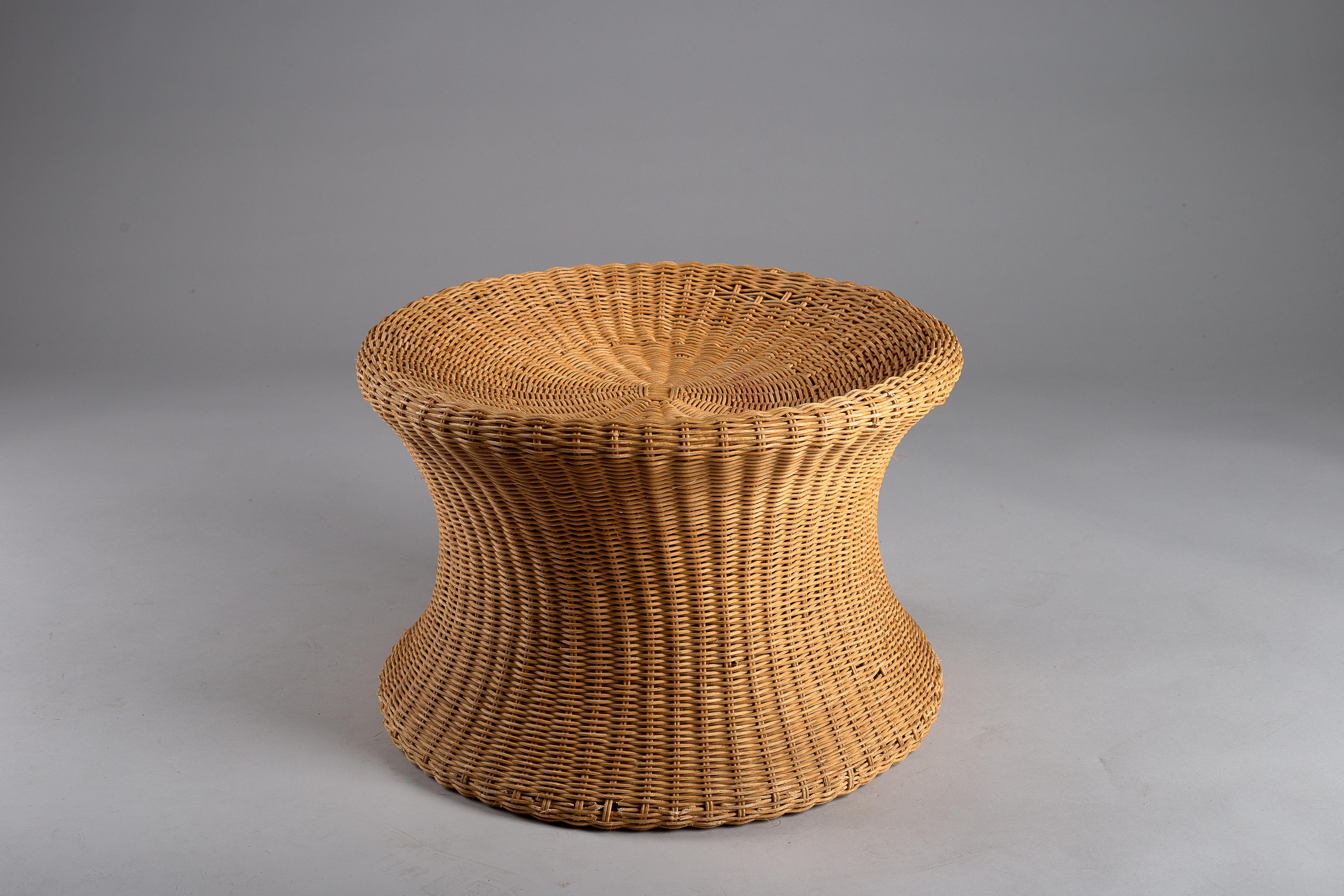 Finlandais Eero Aarnio, tabouret Juttu en osier des années 1960 pour Artek en vente