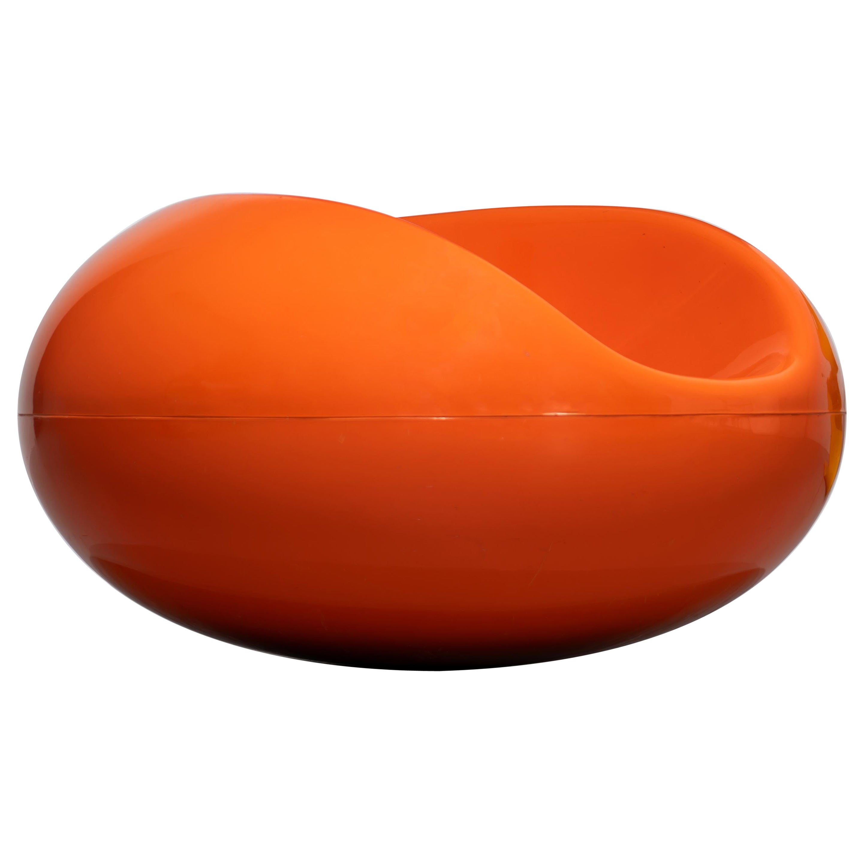 Eero Aarnio 1st Series Pastil Chair Hell Orange 1967 von Asko Finland Pop Art