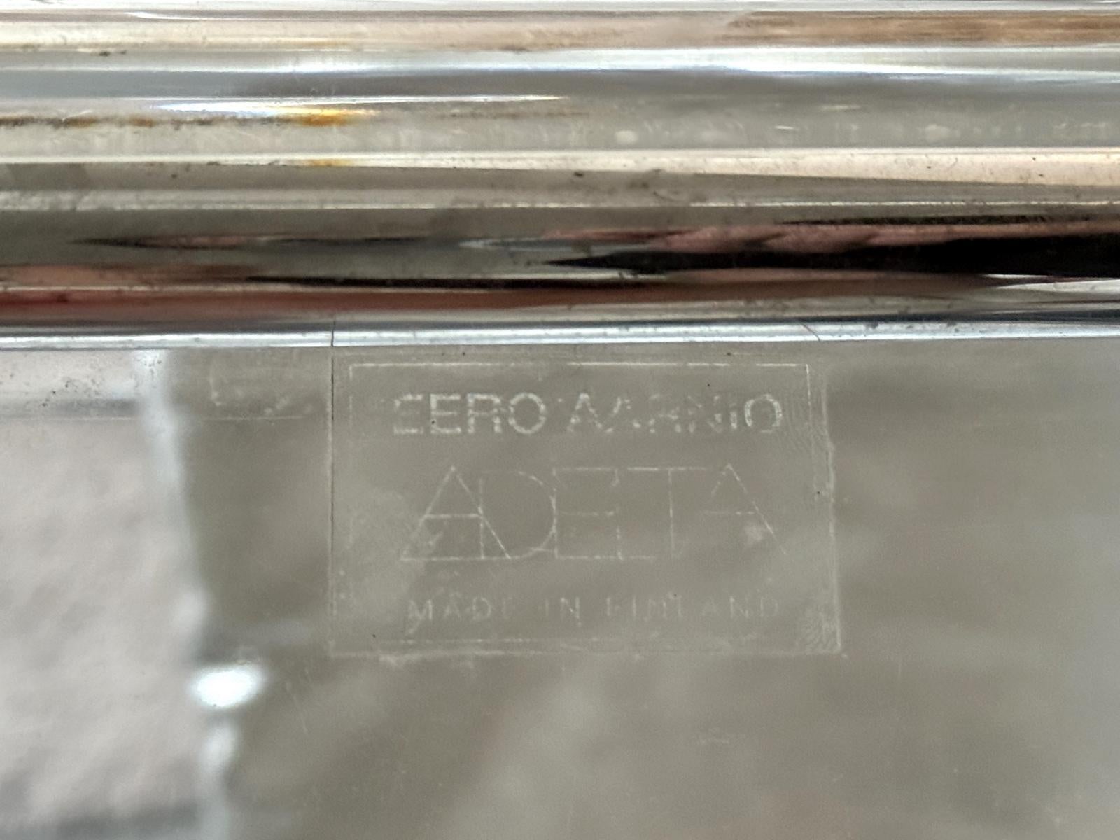 Eero Aarnio Bubble Chair für Asko - Iconic Design Space Age Original Leder (Metall) im Angebot