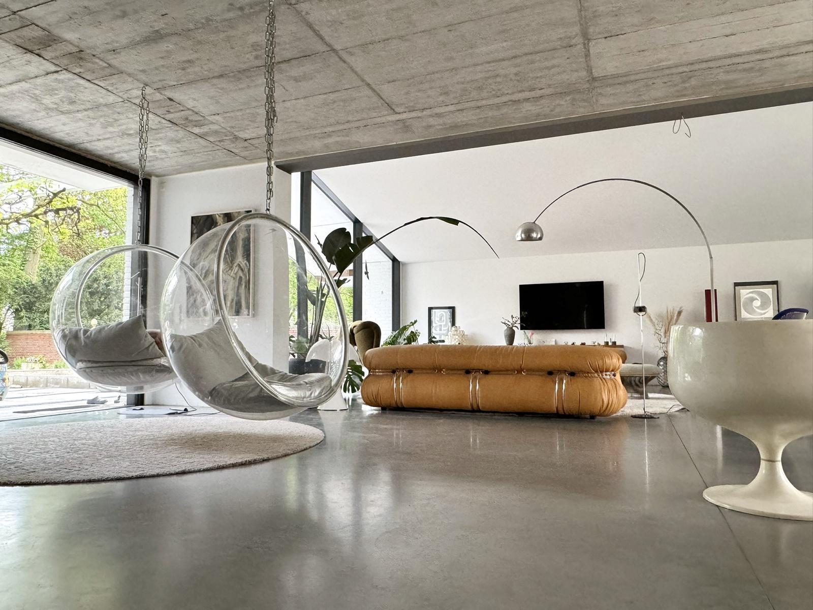 Eero Aarnio Bubble Chair für Asko - Iconic Design Space Age Original Leder im Angebot 3