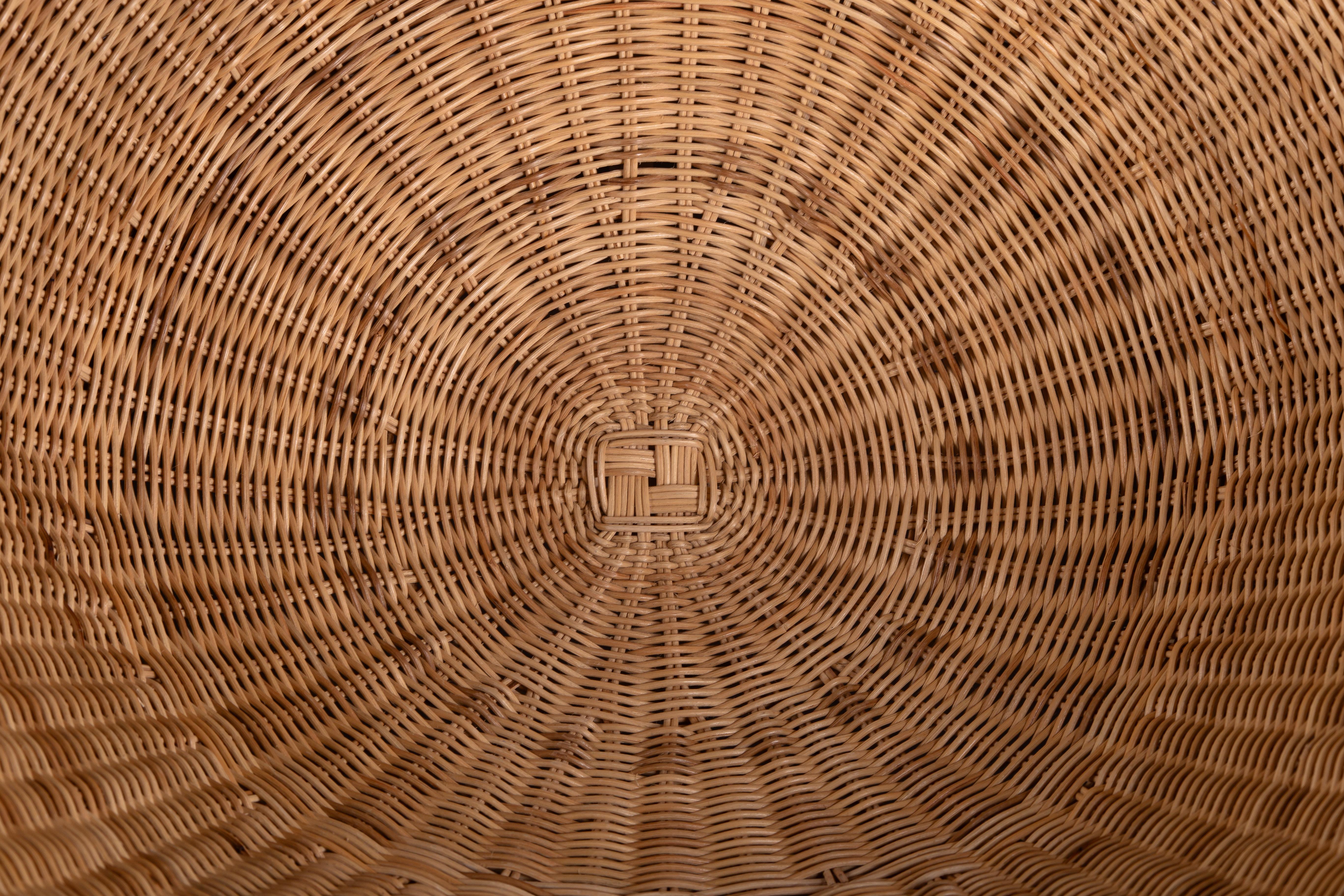Late 20th Century Eero Aarnio, elephant boot rattan chair, Finland