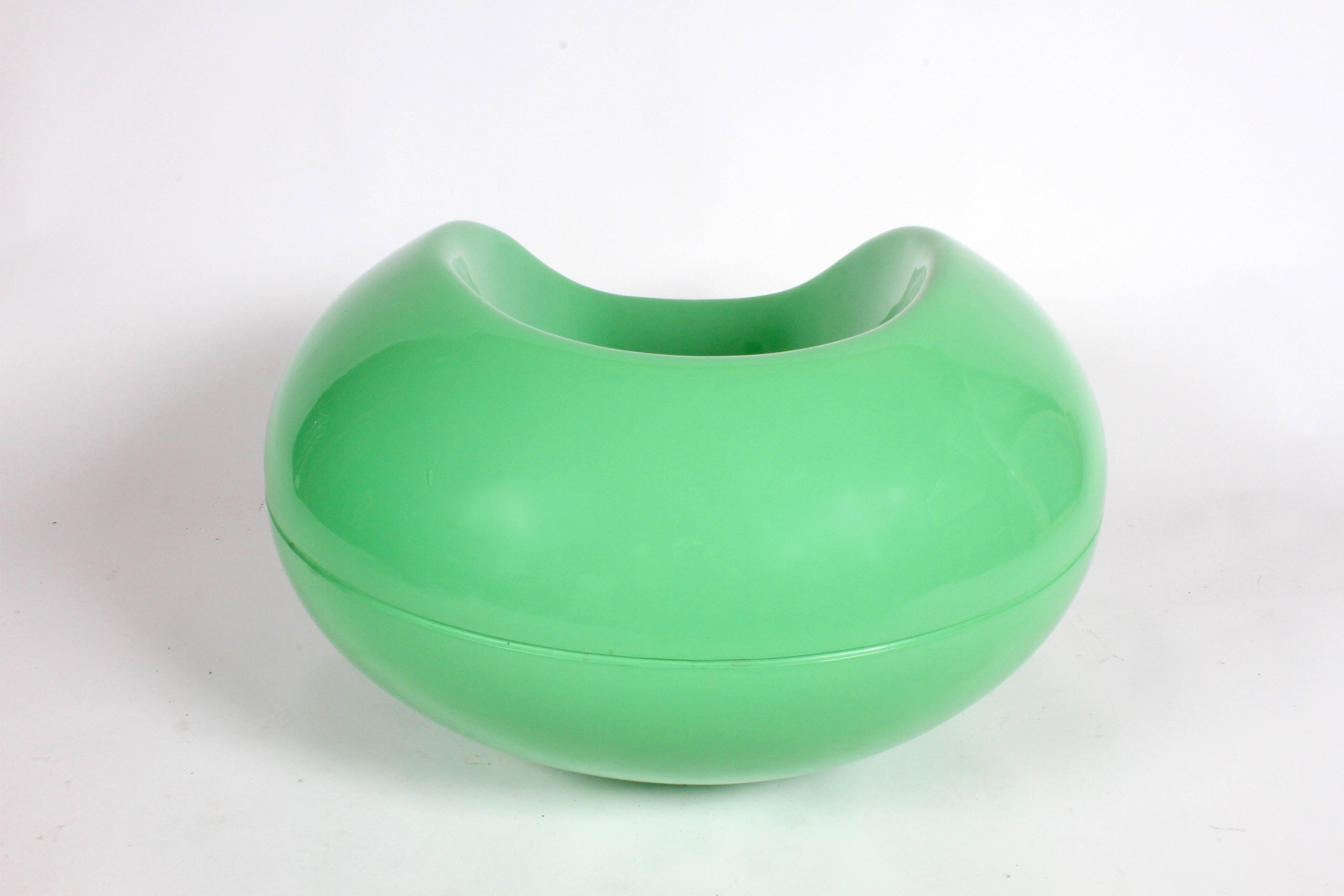 Eero Aarnio for Asko Green Gyro or Pastil Chair In Good Condition In St. Louis, MO