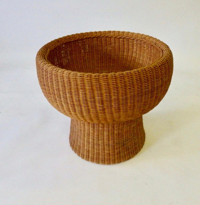 Eero Aarnio Wicker Table Base For Sale at 1stDibs