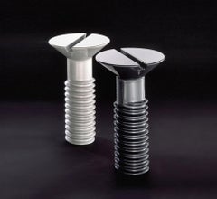 Großer weißer Schraubentisch von Eero Aarnio