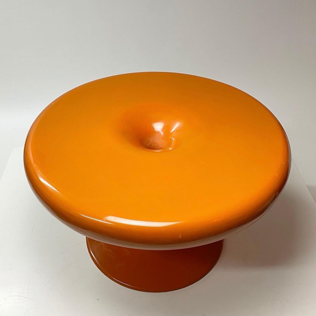 Eero Aarnio Orange Coffee Table Kantarelli for Asko, Finland, 1968 2