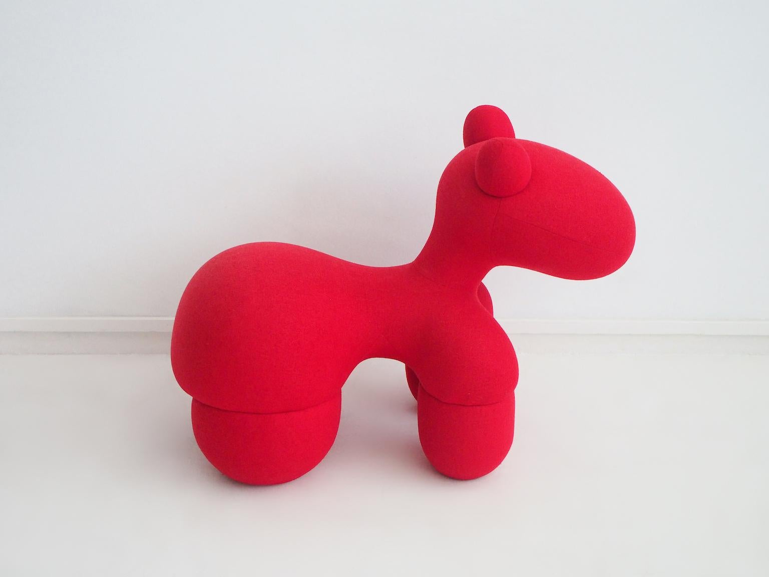 Eero Aarnio Red Pony Chair In Good Condition For Sale In Madrid, ES
