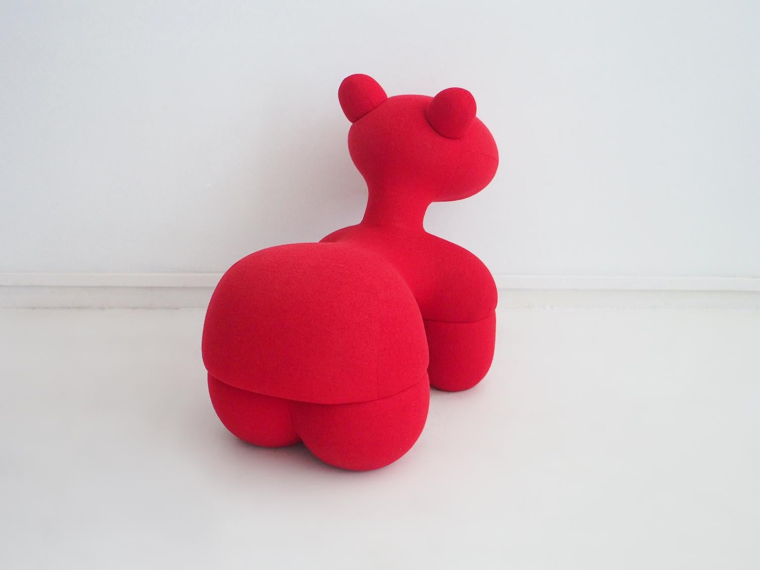Acciaio Sedia Eero Aarnio Red Pony in vendita