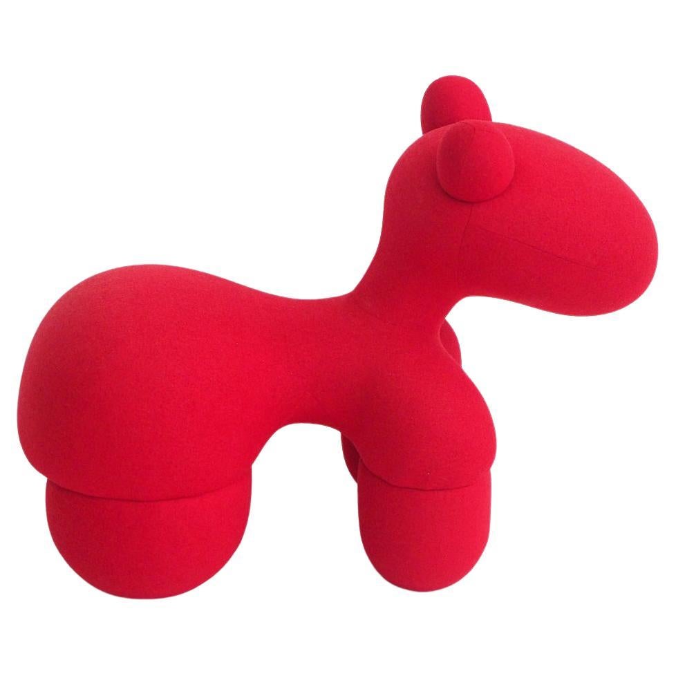 Roter Pony-Stuhl von Eero Aarnio