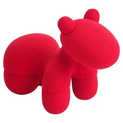 Roter Pony-Stuhl von Eero Aarnio