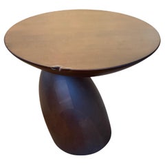 Eero Aarnio Small Walnut Parabel Table in STOCK