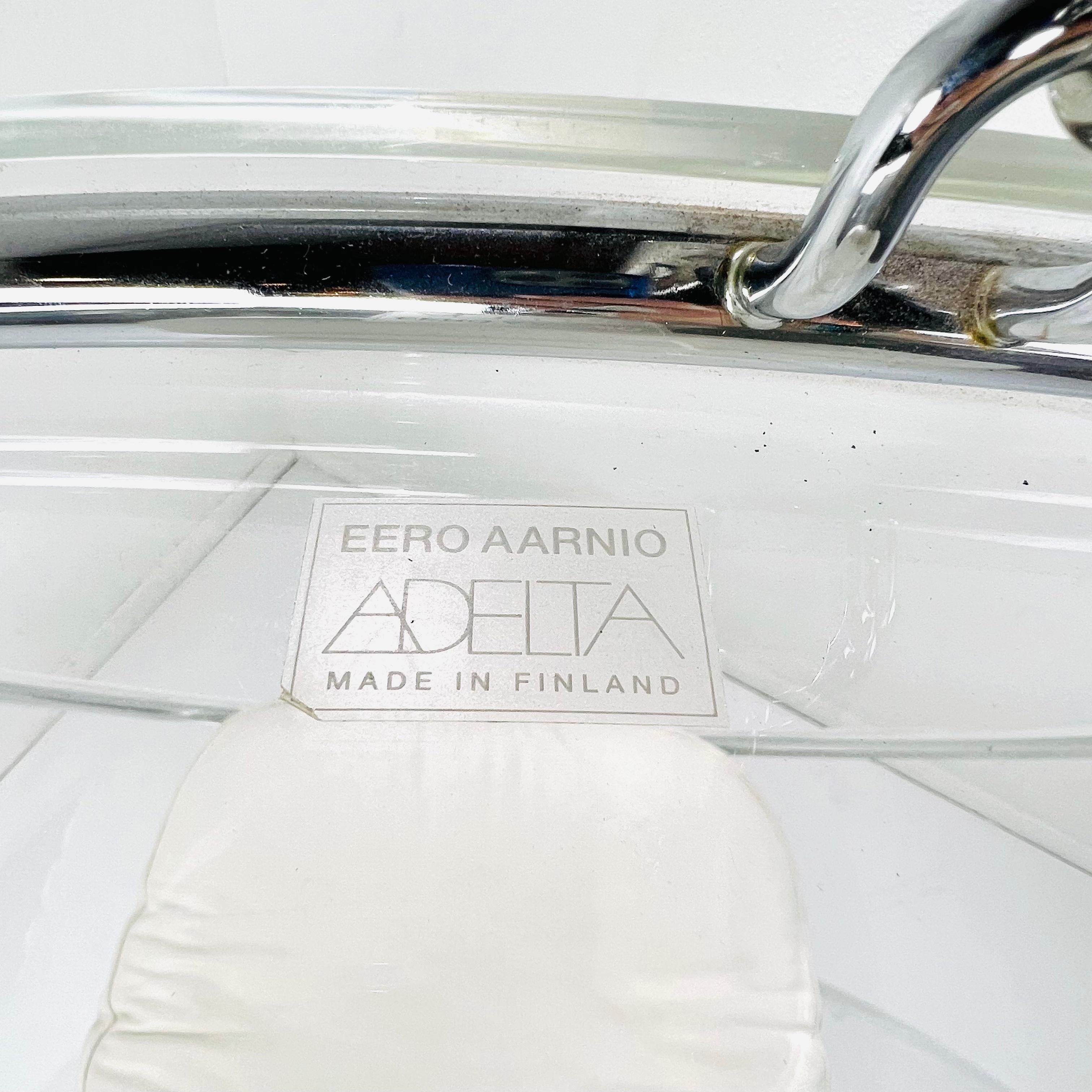 Fauteuil à bulles suspendu en lucite d'Eero Aarnio en vente 2
