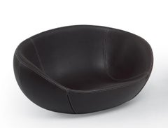 Eero Leather Lounge Chair by spHaus