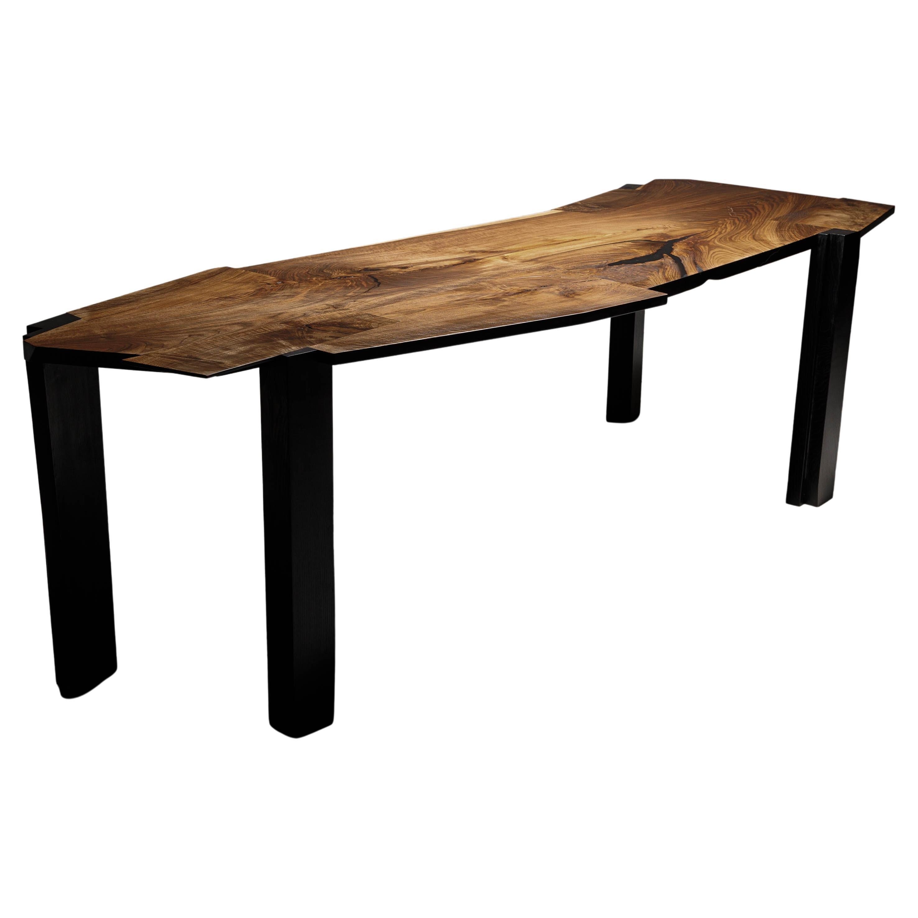 Eero Moss Walnut Dining Table, EM201 For Sale