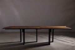 Eero Moss Walnut Sculptural Dining Table, EM203