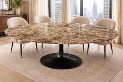 Eero SAARINEN (1910–1961) – KNOLL edition, oval marble table 244 × 137 cm, Emper