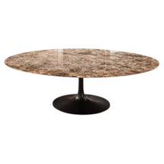 Eero SAARINEN (1910–1961) – KNOLL edition, oval marble table 244 × 137 cm, Emper
