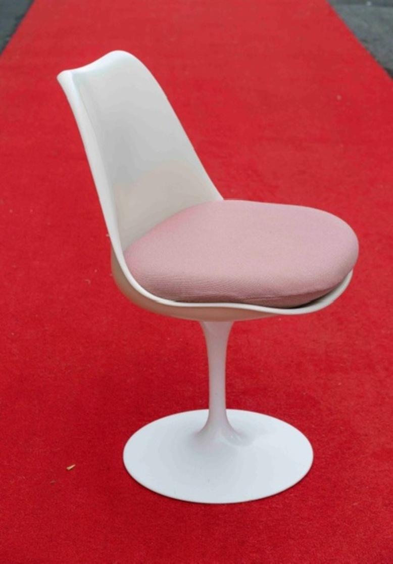 Eero Saarinen (1910-1961) & Knoll International (editor) 6 sillas giratorias en Bueno estado para la venta en SAINT-OUEN-SUR-SEINE, FR