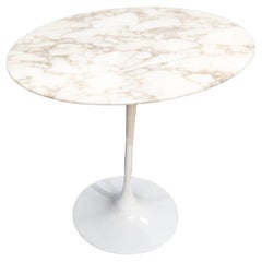 Retro Eero SAARINEN (1910-1961), Edition Knoll : Oval marble pedestal table