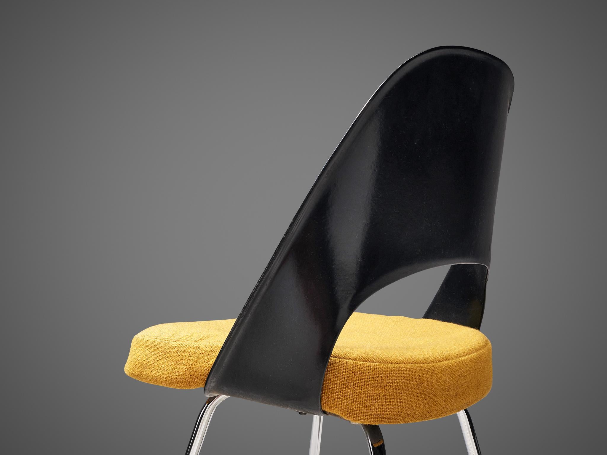 Acier Ensemble de six chaises de salle à manger Eero Saarinen pour Knoll International 